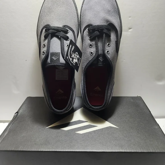 Emerica Wino Cruiser Grey/Black Men's Shoes - Picture 9 of 9